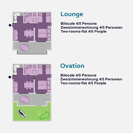 アパート Comfy Ground-floor Steps Form The *